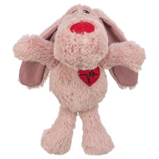 TRIXIE BRINQUEDO PARA CAO PELUCHE CAO VALENTINE ROSA